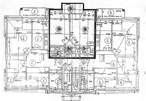 Grundriss der Wohnung